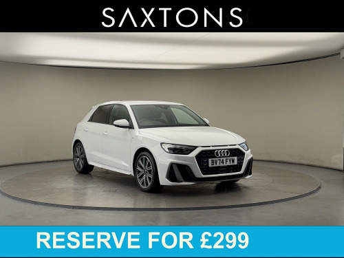 Audi A1  1.0 TFSI 30 S line Sportback 5dr Petrol Manual Euro 6 (s/s) (116 ps)