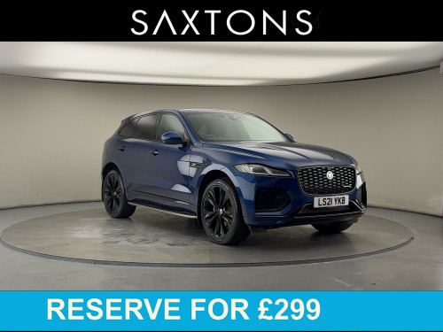 Jaguar F-PACE  2.0 P250i R-Dynamic HSE SUV 5dr Petrol Auto AWD Euro 6 (s/s) (250 ps)