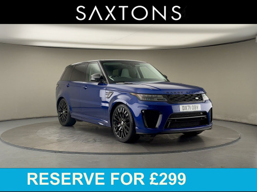 Land Rover Range Rover Sport  5.0 P575 V8 GPF SVR SUV 5dr Petrol Auto 4WD Euro 6 (s/s) (575 ps)