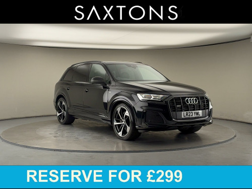 Audi Q7  3.0 TDI V6 50 Black Edition SUV 5dr Diesel Tiptronic quattro Euro 6 (s/s) (