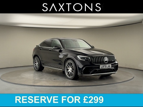 Mercedes-Benz GLC-Class  4.0 GLC63 V8 BiTurbo AMG (Premium Plus) Coupe 5dr Petrol SpdS MCT 4MATIC+ E 