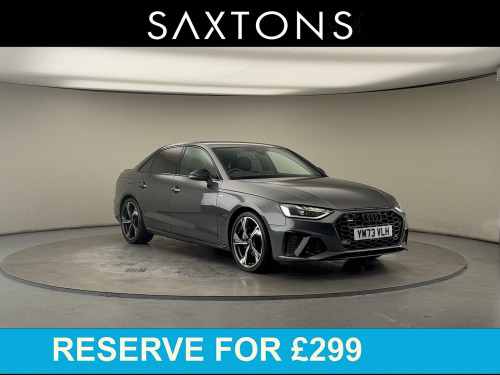 Audi A4  2.0 TDI 40 Black Edition Saloon 4dr Diesel S Tronic quattro Euro 6 (s/s) (2