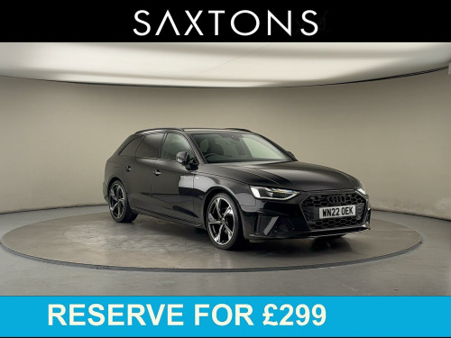 Audi A4 Avant  2.0 TFSI 35 Black Edition Estate 5dr Petrol S Tronic Euro 6 (s/s) (150 ps)