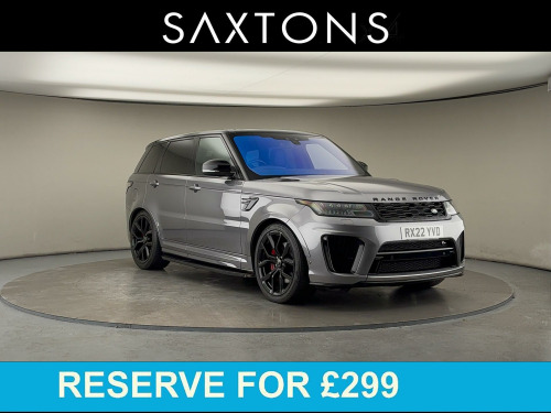 Land Rover Range Rover Sport  5.0 P575 V8 GPF SVR SUV 5dr Petrol Auto 4WD Euro 6 (s/s) (575 ps)