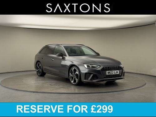 Audi A4 Avant  2.0 TFSI 40 Black Edition Estate 5dr Petrol S Tronic Euro 6 (s/s) (204 ps)