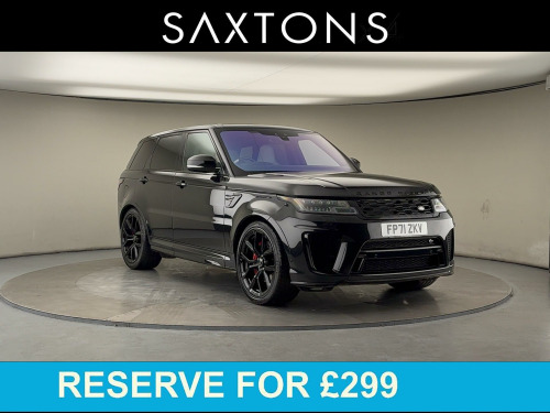 Land Rover Range Rover Sport  5.0 P575 V8 GPF SVR SUV 5dr Petrol Auto 4WD Euro 6 (s/s) (575 ps)