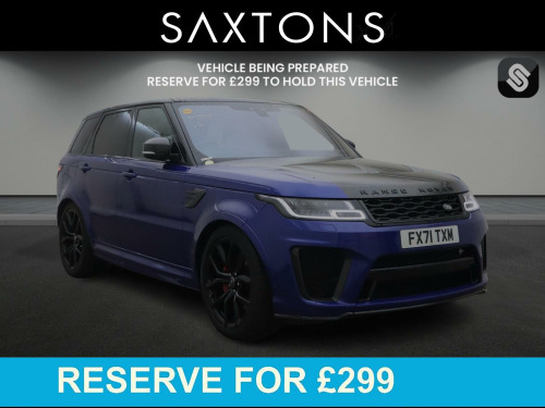 Land Rover Range Rover Sport  5.0 P575 V8 SVR Carbon Edition SUV 5dr Petrol Auto 4WD Euro 6 (s/s) (575 ps