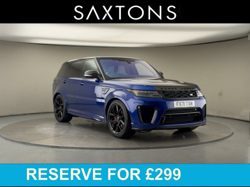 Land Rover Range Rover Sport  5.0 P575 V8 SVR Carbon Edition SUV 5dr Petrol Auto 4WD Euro 6 (s/s) (575 ps 