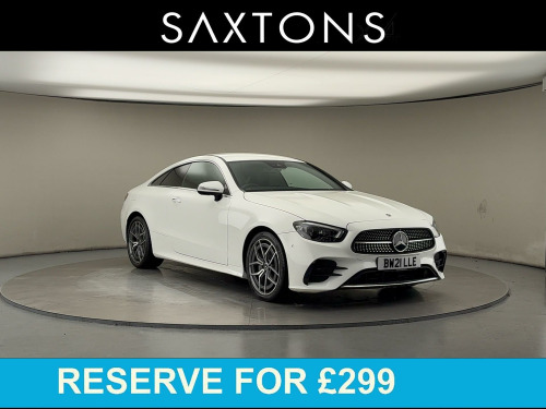 Mercedes-Benz E-Class  2.0 E220d AMG Line (Premium) Coupe 2dr Diesel G-Tronic+ Euro 6 (s/s) (194 p 