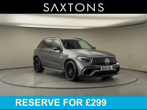 Mercedes-Benz GLC-Class  4.0 GLC63 V8 BiTurbo AMG S (Premium Plus) SUV 5dr Petrol SpdS MCT 4MATIC+ E 