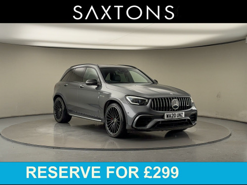 Mercedes-Benz GLC-Class  4.0 GLC63 V8 BiTurbo AMG S (Premium Plus) SUV 5dr Petrol SpdS MCT 4MATIC+ E