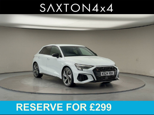 Audi S3  2.0 TFSI Black Edition Sportback 5dr Petrol S Tronic quattro Euro 6 (s/s) (