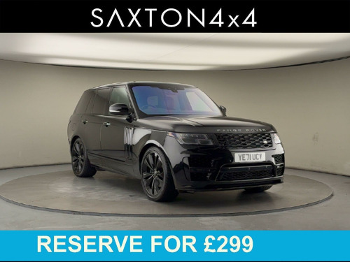 Land Rover Range Rover  5.0 P565 V8 SV Autobiography Dynamic Black SUV 5dr Petrol Auto 4WD Euro 6 ( 