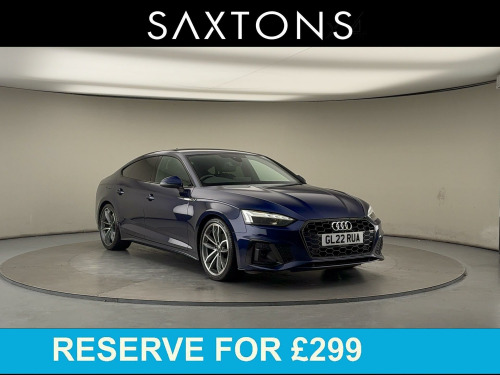 Audi A5  2.0 TDI 35 S line Sportback 5dr Diesel S Tronic Euro 6 (s/s) (163 ps) 