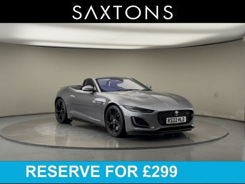 Jaguar F-TYPE  5.0 V8 R-Dynamic Black Convertible 2dr Petrol Auto AWD Euro 6 (s/s) (450 ps