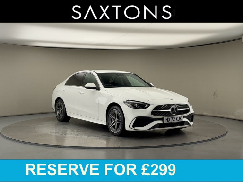 Mercedes-Benz C-Class  2.0 C300e 25.4kWh AMG Line Saloon 4dr Petrol Plug-in Hybrid G-Tronic+ Euro 