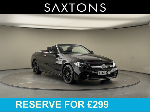 Mercedes-Benz C-Class  3.0 C43 V6 AMG (Premium Plus) Cabriolet 2dr Petrol G-Tronic+ 4MATIC Euro 6 