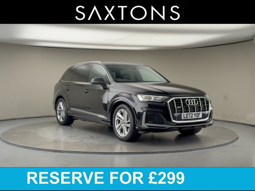 Audi Q7  3.0 TFSI V6 55 S line SUV 5dr Petrol Tiptronic quattro Euro 6 (s/s) (340 ps 
