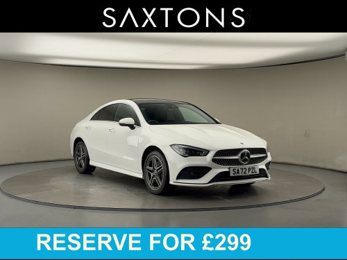 Mercedes-Benz CLA  1.3 CLA250e 15.6kWh AMG Line (Premium Plus) Coupe 4dr Petrol Plug-in Hybrid 