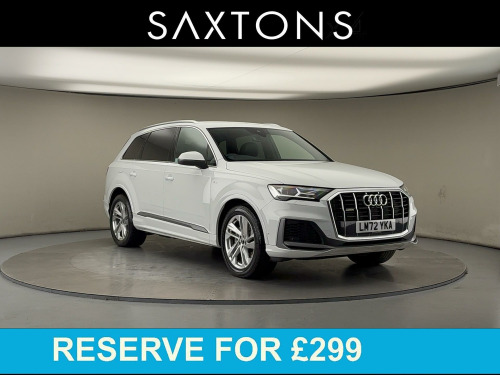 Audi Q7  3.0 TFSI V6 55 S line SUV 5dr Petrol Tiptronic quattro Euro 6 (s/s) (340 ps 