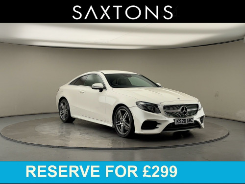 Mercedes-Benz E-Class  2.0 E300d AMG Line (Premium) Coupe 2dr Diesel G-Tronic+ Euro 6 (s/s) (245 p 