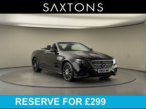 Mercedes-Benz E-Class  2.9 E400d AMG Line (Premium Plus) Cabriolet 2dr Diesel G-Tronic+ 4MATIC Eur 