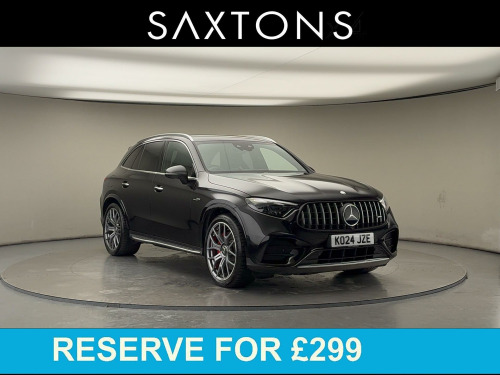 Mercedes-Benz GLC-Class  2.0 GLC63 6.1kWh AMG S E Performance (Premium) SUV 5dr Petrol Plug-in Hybri 