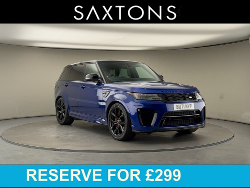 Land Rover Range Rover Sport  5.0 P575 V8 GPF SVR SUV 5dr Petrol Auto 4WD Euro 6 (s/s) (575 ps) 