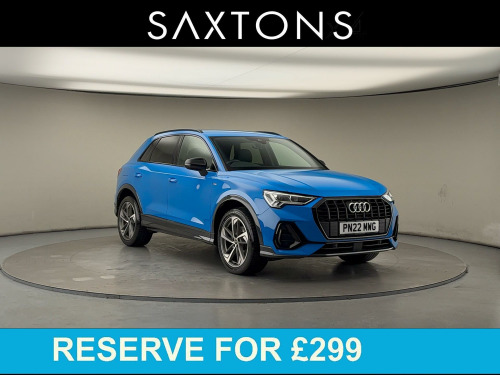 Audi Q3  1.5 TFSI CoD 35 Black Edition SUV 5dr Petrol S Tronic Euro 6 (s/s) (150 ps) 