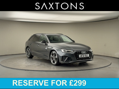 Audi A4 Avant  2.0 TFSI 40 Black Edition Estate 5dr Petrol S Tronic Euro 6 (s/s) (204 ps) 
