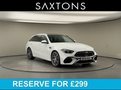Mercedes-Benz C-Class  2.0 C63 6.1kWh AMG S E Performance Carbon Edition Estate 5dr Petrol Plug-in 