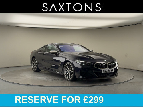 BMW 8 Series  4.4 M850i V8 Coupe 2dr Petrol Steptronic xDrive Euro 6 (s/s) (530 ps) 