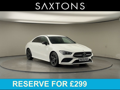 Mercedes-Benz CLA  1.3 CLA180 AMG Line (Executive) Coupe 4dr Petrol 7G-DCT Euro 6 (s/s) (136 p 