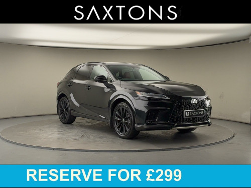 Lexus RX  2.4 500h Turbo F Sport SUV 5dr Petrol Hybrid Auto DIRECT4 Euro 6 (s/s) (370 