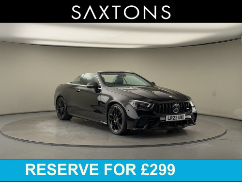 Mercedes-Benz E-Class  3.0 E53h BiTurbo MHEV AMG Night Edition (Premium Plus) Cabriolet 2dr Petrol 