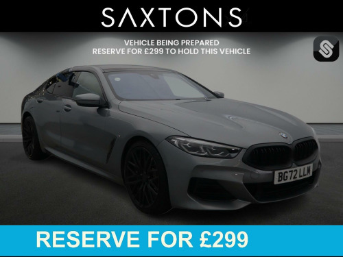 BMW 8 Series  3.0 840i M Sport Saloon 4dr Petrol Steptronic Euro 6 (s/s) (333 ps) 