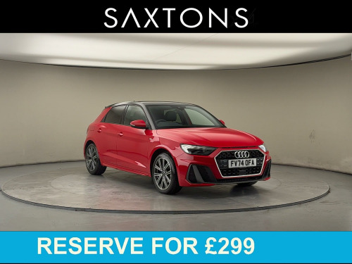 Audi A1  1.5 TFSI 35 S line Sportback 5dr Petrol S Tronic Euro 6 (s/s) (150 ps) 