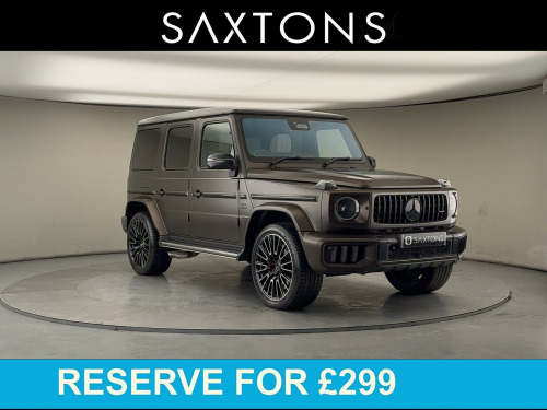Mercedes-Benz G-Class  4.0 G63 V8 BiTurbo MHEV AMG Magno Edition SUV 5dr Petrol Hybrid SpdS+9GT 4W 