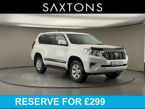Toyota Land Cruiser  2.8D Active SUV 5dr Diesel Auto 4WD Euro 6 (s/s) (7 Seat) (204 ps) 