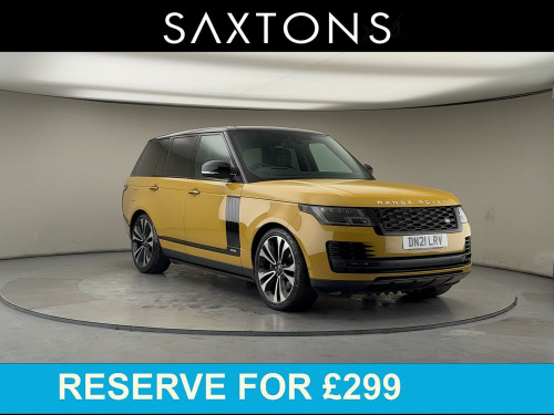 Land Rover Range Rover  5.0 P525 V8 Fifty SUV 5dr Petrol Auto 4WD Euro 6 (s/s) (525 ps) 