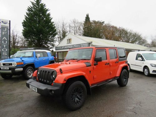 Jeep Wrangler  2.8 CRD Sahara Auto 4WD Euro 5 4dr (4 seat)