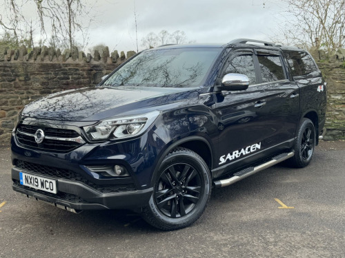 Ssangyong Musso  2.2D Saracen Pickup Double Cab 4dr Diesel Auto 4WD Euro 6 (181 ps)