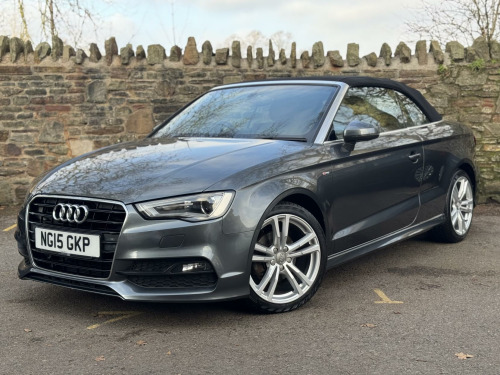 Audi A3 Cabriolet  2.0 TDI S line Convertible 2dr Diesel Manual Euro 6 (s/s) (150 ps)