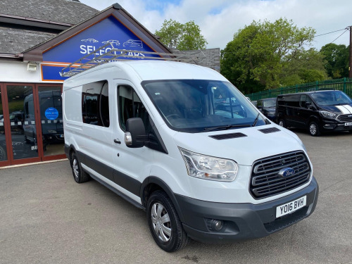 Ford Transit  2.2 TDCi 350 Trend Crew Van Double Cab 6dr Diesel Manual RWD L3 H2 Euro 5 (