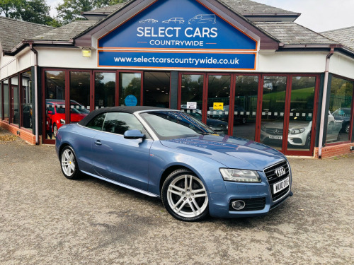 Audi A5  3.2 FSI V6 S line Convertible 2dr Petrol S Tronic quattro Euro 5 (265 ps)