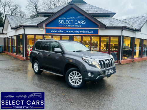 Toyota Land Cruiser  2.8D Invincible SUV 5dr Diesel Auto 4WD Euro 6 (7 Seats) (177 ps) 