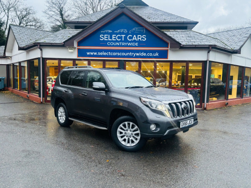 Toyota Land Cruiser  2.8D Invincible SUV 5dr Diesel Auto 4WD Euro 6 (7 Seats) (177 ps) 