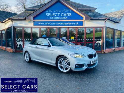 BMW 2 Series  2.0 220d M Sport Convertible 2dr Diesel Auto Euro 6 (s/s) (190 ps) 