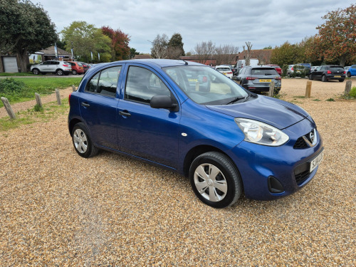 Nissan Micra  1.2 Visia Hatchback 5dr Petrol Manual Euro 5 (80 ps)