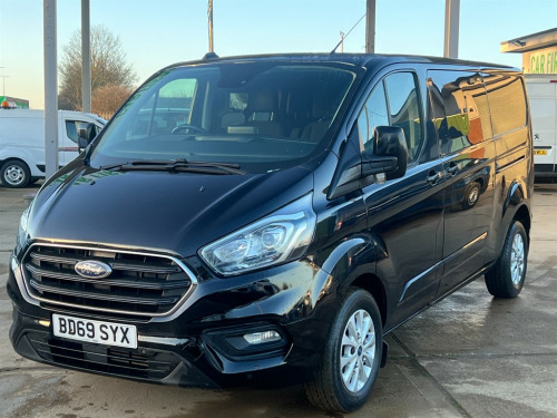 Ford Transit Custom  2.0 320 EcoBlue Limited Crew Van Double Cab 5dr Diesel Manual L2 H1 Euro 6 